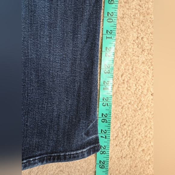 MOTHER " The Looker"  Blue Distressed Denim Jeans. Size 28 - Picture 13 of 15